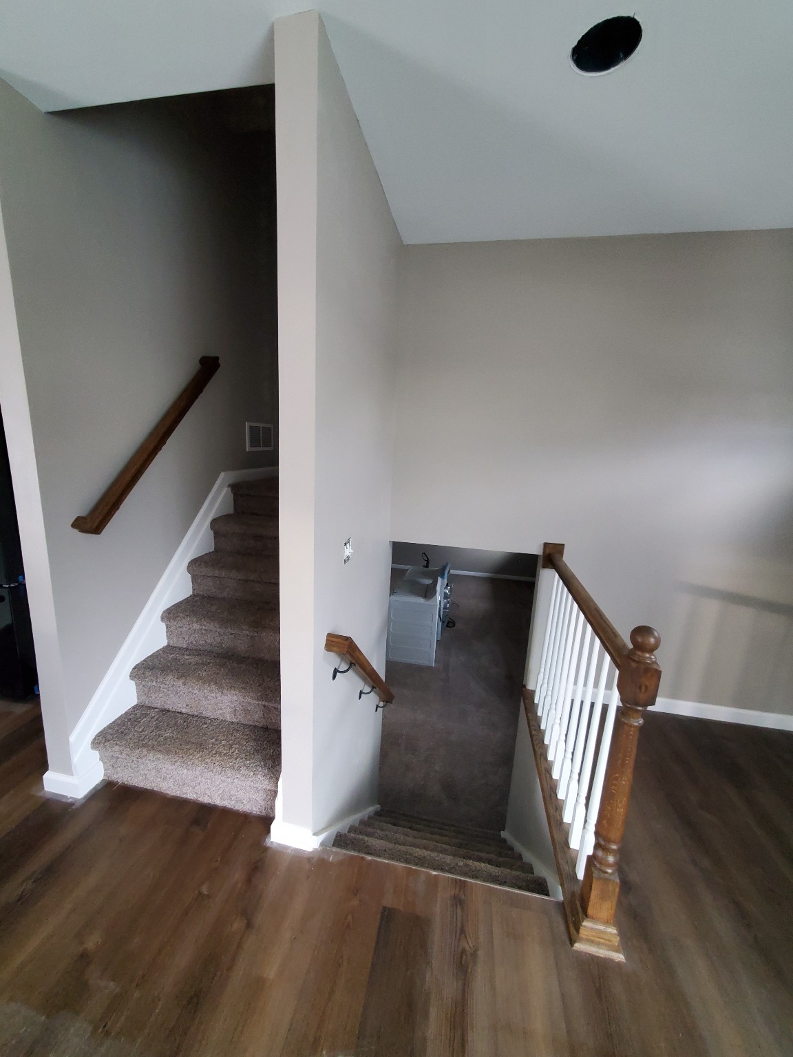 Rebuilt stairway